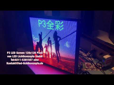 P3 LED Display 128x128