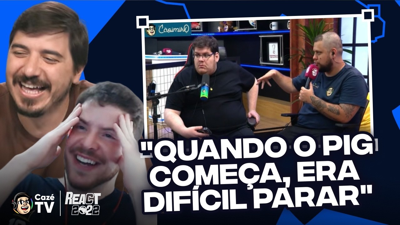 REACT DE LUÍS E MACIEL EM ARGENTINA X CROÁCIA NA COPA 2022 E A HISTÓRIA ABSURDA DO PIG NA CAZÉTV