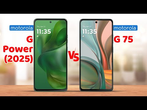 Motorola Moto G Power 2025 vs Motorola Moto G75 5G Full Specs Comparison