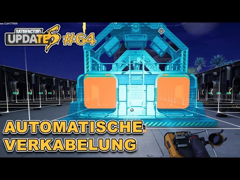 Auf die Schnelle, automatische Verkabelung herstellen #64 🏭 Satisfactory Update 5