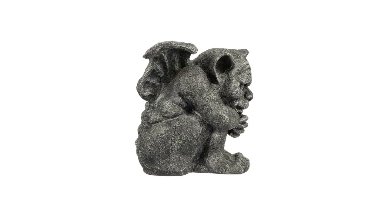 Emmett the Gargoyle Statue: Large Video