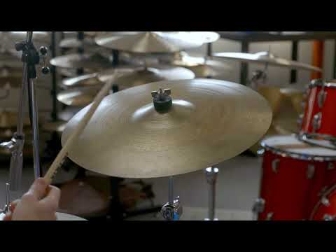 1970s Zildjian 18" A Thin Stamp Ride Cymbal 2208g image 6