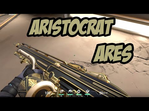 VALORANT - ARISTOCRAT ARES SKIN GAMEPLAY
