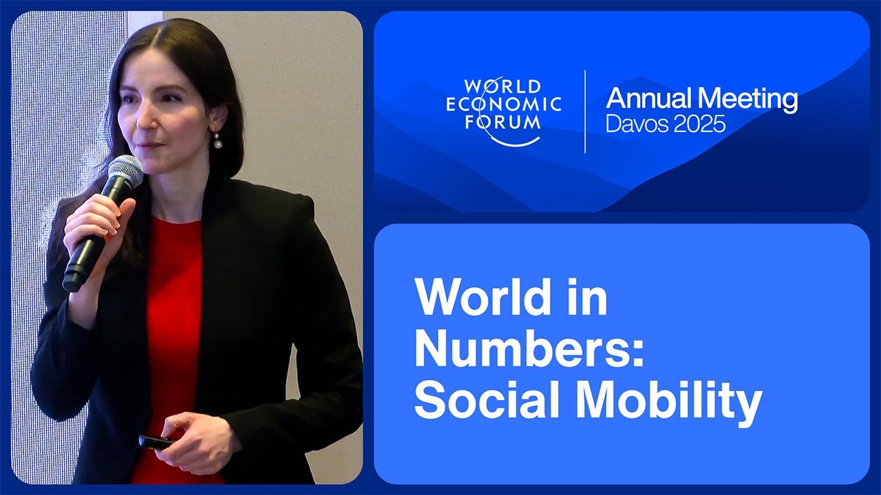 World in Numbers: Social Mobility | World Economic Forum Annual Meeting 2025