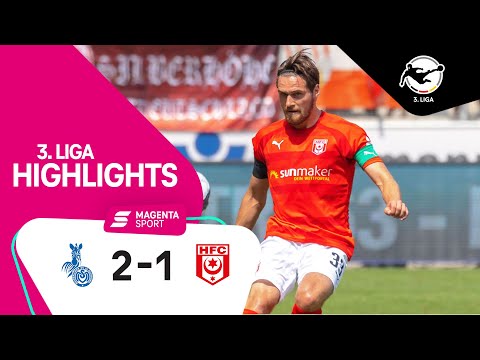 MSV Duisburg - Hallescher FC | Highlights 3. Liga 21/22