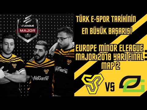 SPACE SOLDIERS NOSTAJİ ! SPACE SOLDIERS VS OPTIC GAMİNG Minor ELEAGUE MAJOR 2018 YARI FİNAL MAP 2