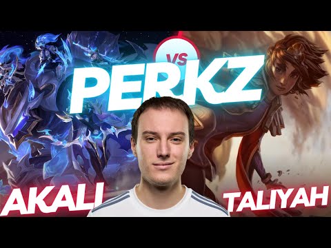 PERKZ | AKALI VS TALIYAH | MID GAMEPLAY | Patch 13.16 / Season 13 | #LeagueofLegends