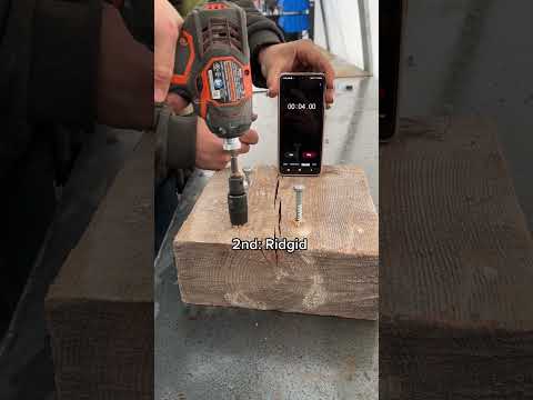 Thumbnail for Impact Driver Showdown: DeWalt vs. Rigid vs. Milwaukee - Who Drives Faster? by video, WiLL, vide