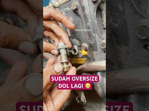 Cara memgatasi baut tap oli sudah dibesarin dol lagi