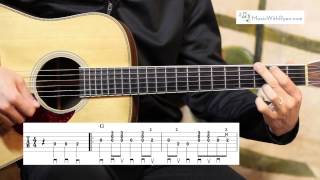 Long Black Veil - Carter Style Guitar Lesson