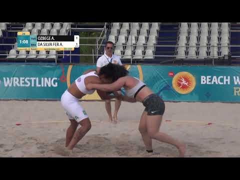 Round 2 Women's BW - +70 kg: A. OZBEGE (TUR) v. A. DA SILVA FER (BRA)
