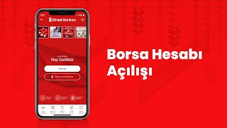 Ziraat Mobil Uygulaması Üzerinden Hesap Açma İşlemleri