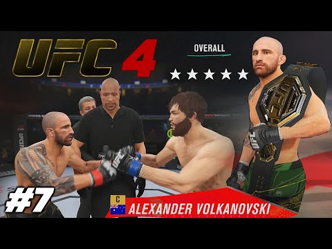 Title fight is back on! UFC 4 Legendary Career Mode #7