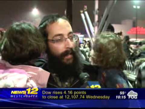 Menorah Parade in Monsey NY