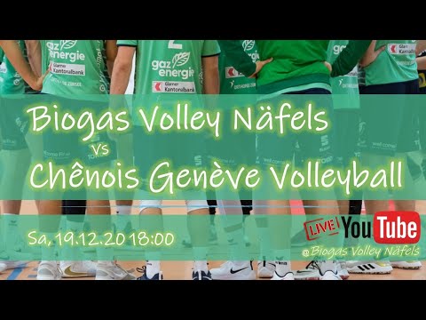 Biogas Volley Näfels vs Chênois Genève Volleyball
