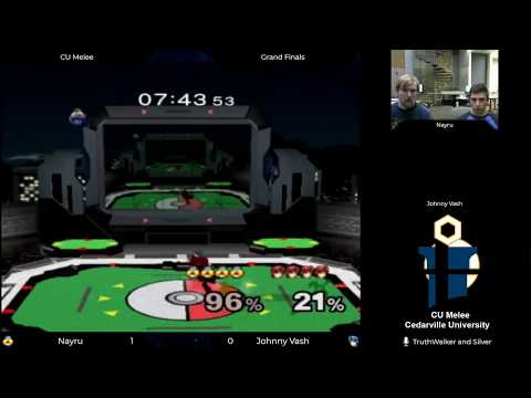 CU Melee - Nayru (Sheik) vs. Johnny Vash (Marth) Grand Finals