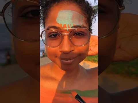 Bodypainting Miss Earth & Shaniki Hernandez (Hamansi Beach in Belize)