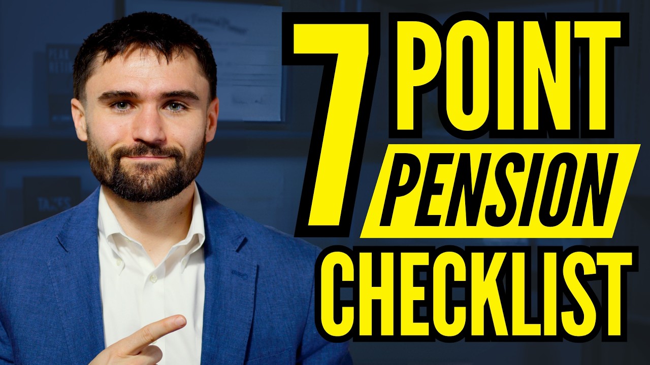 The 7-Point Retirement Checklist For Those Retiring With a Pension - YouTube