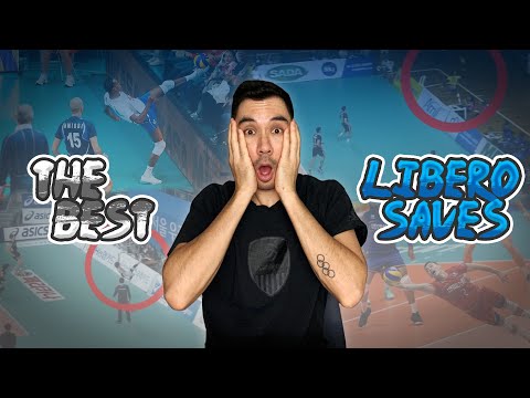 Team USA Libero Reacts to World's Best Libero Saves (Men)