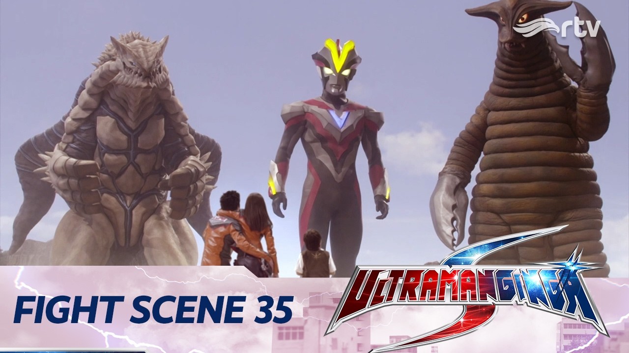 KERJA SAMA YANG EPIC! ULTRAMAN GINGA S VS VAKISHIM | FIGHT SCENE 35