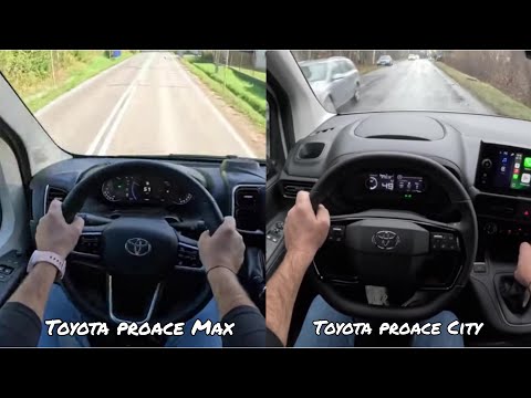 Thumbnail for 2025 Toyota Proace Max vs 2025 Toyota Proace City | POV Test Drive by Toyota ProAce Max