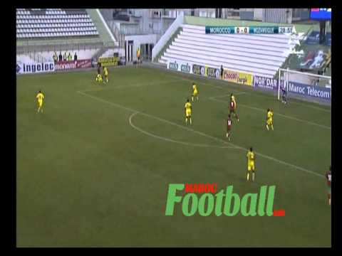 Maroc - Mozambique 1-0 But Omar El Kaddouri