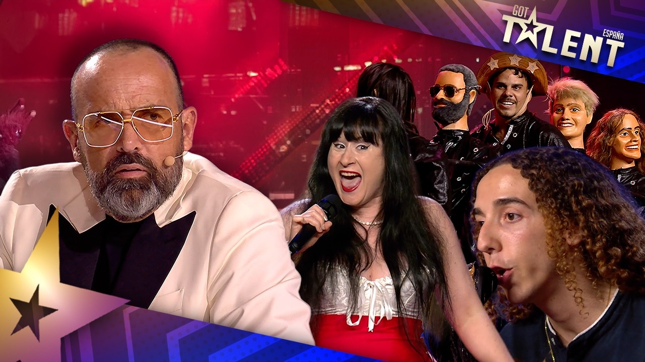 Los jueces "BAILAN" antes de un recital de canto DIFERENTE | Audiciones 6 | Got Talent España 2026