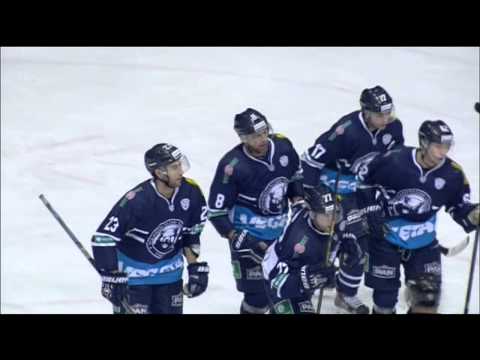 Dinamo Minsk @ Medvescak 01/22/2015 Highlights / Медвешчак - Динамо Мн 4:2