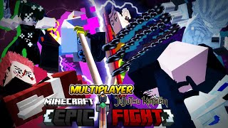 We Used Epic Fight x Jujutsu Craft Mod for MULTIPLAYER DUELS in Minecraft!