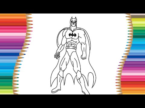 Incredible Batman coloring pages || T-Mass - Ignoring My Heart [NCS Release]