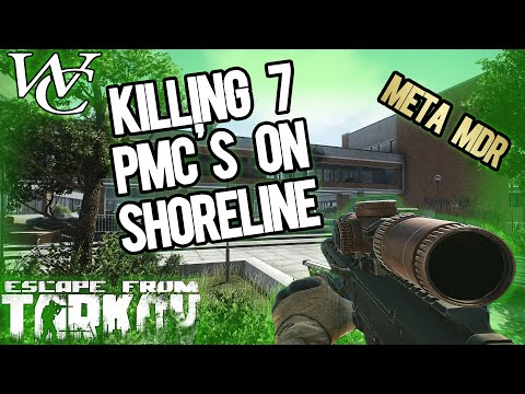 Killing 7 PMC's in resort on SHORELINE - Escape from Tarkov