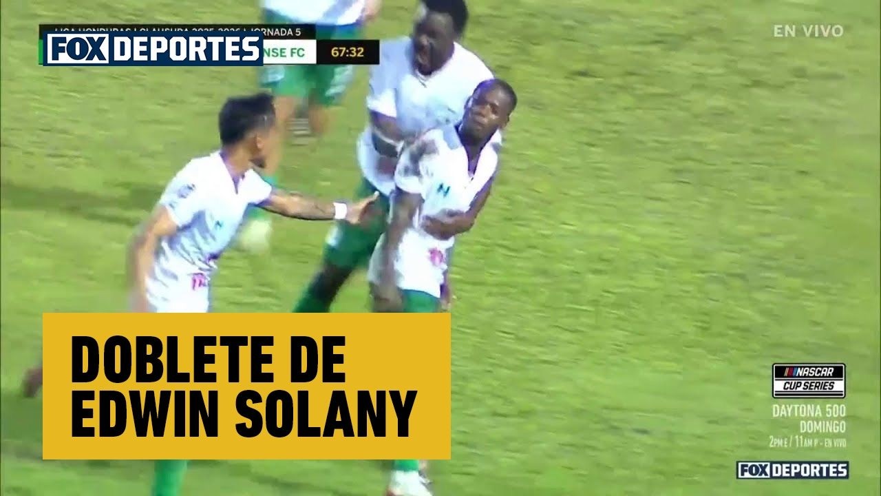 🤩🔥 DOBLETE DE EDWIN SOLANY | CD Marathon 2-2 Platense | Jornada 5 | Liga de Honduras 2026