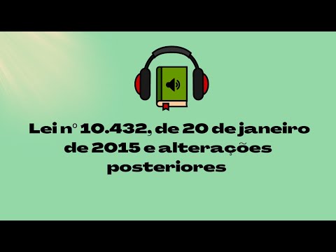 LEI Nº 10 432, DE 20 DE JANEIRO DE 2015  AUTORIA  MINISTÉRIO PÚBLICO DA PARAÍBA