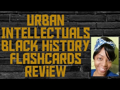 Urban Intellectuals Black History  Flashcards (Volume 1) Video