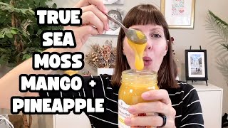 TrueSeaMoss Sea Moss Gel Mango Pineapple Taste Test + Review
