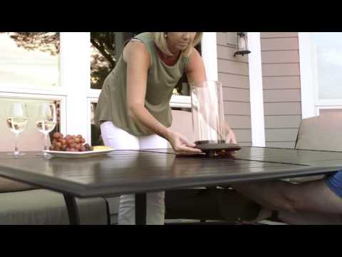 Intrigue Table Top Fire Assembly - The Outdoor GreatRoom Company Video