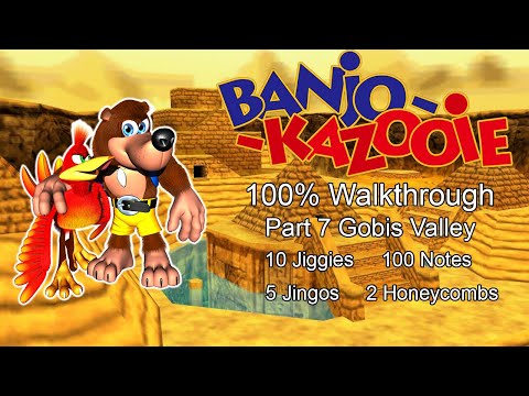 Banjo Kazooie 100% Walkthrough - Part 7 - Gobis Valley