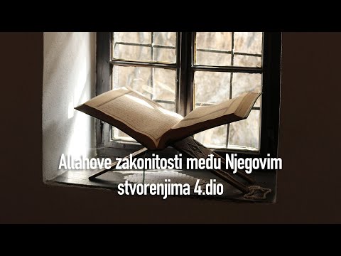 4.dio Allahovi zakonitosti kako budemo radili, tako će nam se vratiti - hafiz Ahmed-ef. Bukvić