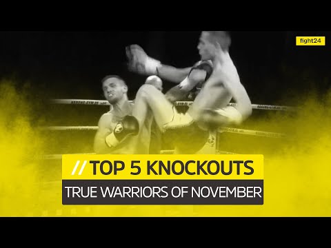 💥//TRUE WARRIORS - TOP 5 KNOCKOUTS (NOVEMBER)
