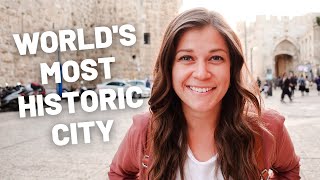 TOURING THE OLD CITY OF JERUSALEM // ISRAEL-PALESTINE TRAVEL VLOG