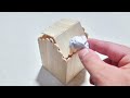 How To Make A Beautiful And Practical Miniature Trash Bin With Popsicle Sticks