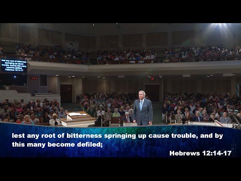 "Remove the Root of Bitterness" Loran Livingston, Central Church August 21, 2106