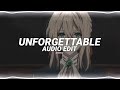 unforgettable - french montana ft. swae lee [edit audio]