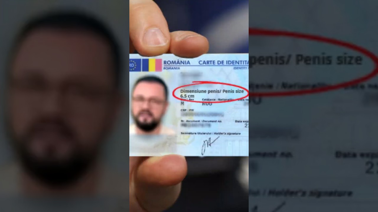 Ca să nu se mai laude bărbații aiurea, în noile buletine va fi trecută și dimensiunea penisului