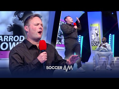 Tubes Performs Iconic Rap On Final Soccer AM 🙌