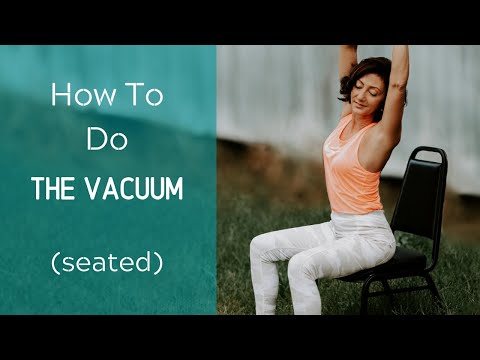 How to Perform a Vacuum in a Seated Position