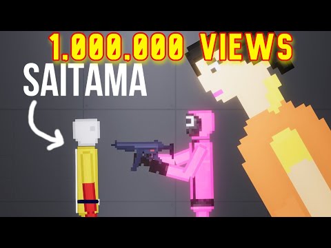 What if...SAITAMA play Squid Game ? - People Playground 1.21.3