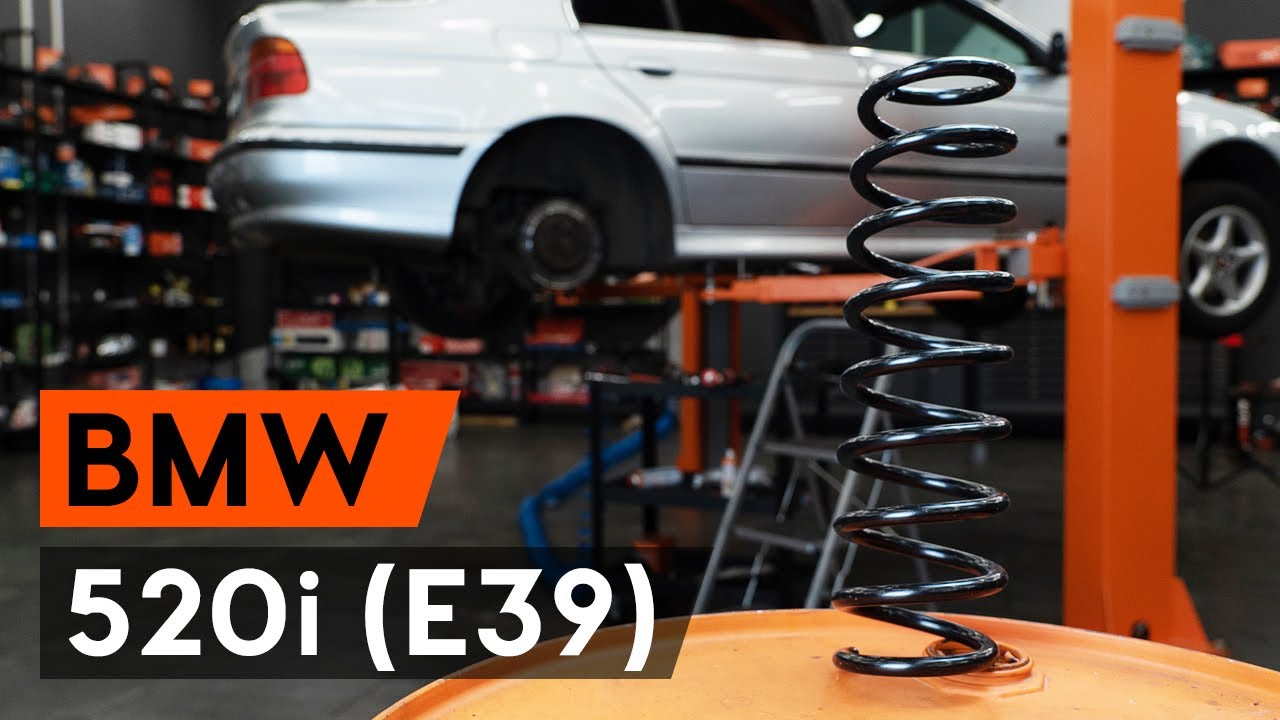 Hoe spiraalveer achteraan vervangen bij een BMW E39 – vervangingshandleiding
