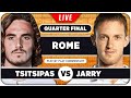 TSITSIPAS vs JARRY • ATP Rome 2024 QF • LIVE Tennis Play-by-Play Stream