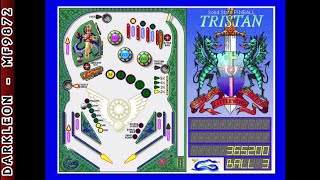 Tristan Pinball © 1991 Amtex - PC DOS - Gameplay